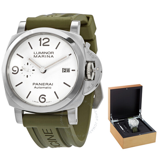 Luminor Automatic White Dial Men's Watch
