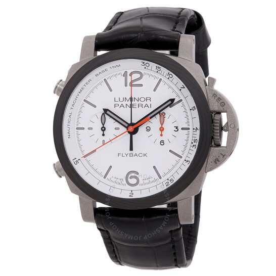Luminor Chrono Automatic White Dial Watch