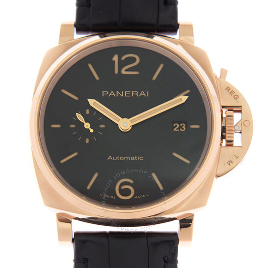 Luminor Due Automatic Black Dial Men's Watch