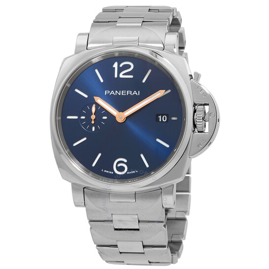Luminor Due Automatic Blue Dial Men's Watch