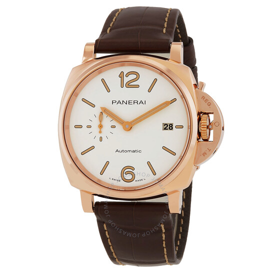 Luminor Due Automatic White Dial Men's Watch