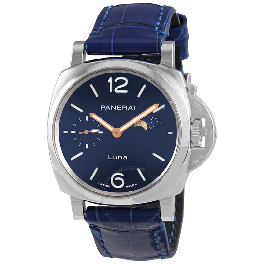 Luminor Due Luna Automatic Blue Dial Men's Watch