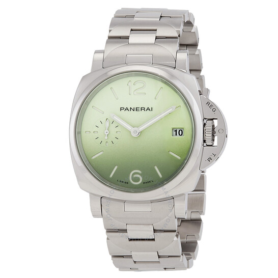 Luminor Due Pastello Automatic Green Dial Watch