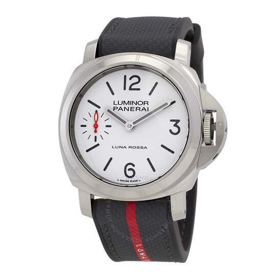 Luminor Luna Rossa Automatic White Dial Men's Watch