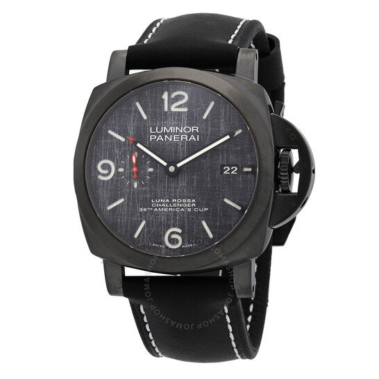 Luminor Luna Rossa GMT Automatic Grey Dial Men's Watch