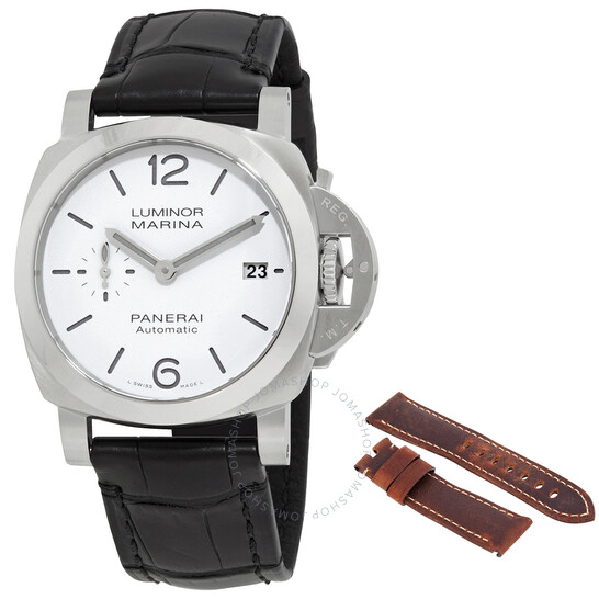 Luminor Marina Automatic White Dial Men's Watch