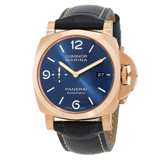 Luminor Marina Goldtech Automatic Blue Dial Men's Watch