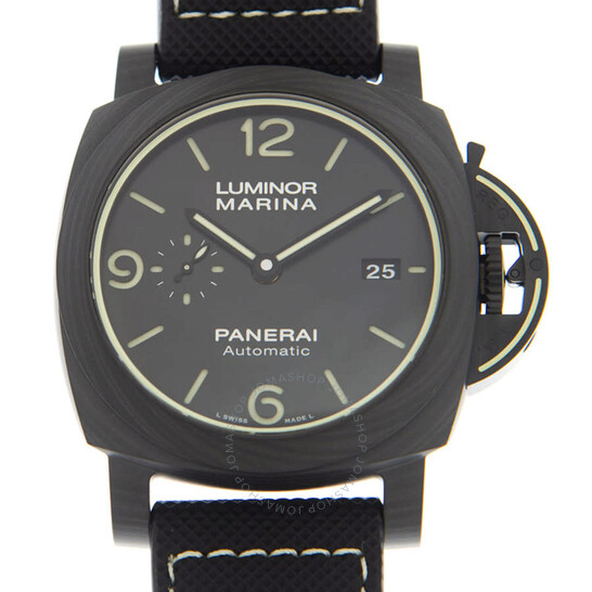 Luminor Marina TuttoGrigio Automatic Black Dial Men's Watch