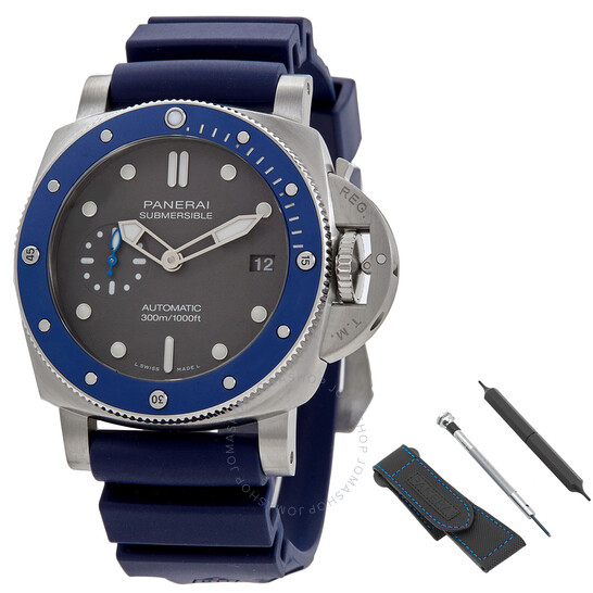 Luminor Submersible Grey Dial Men's Watch