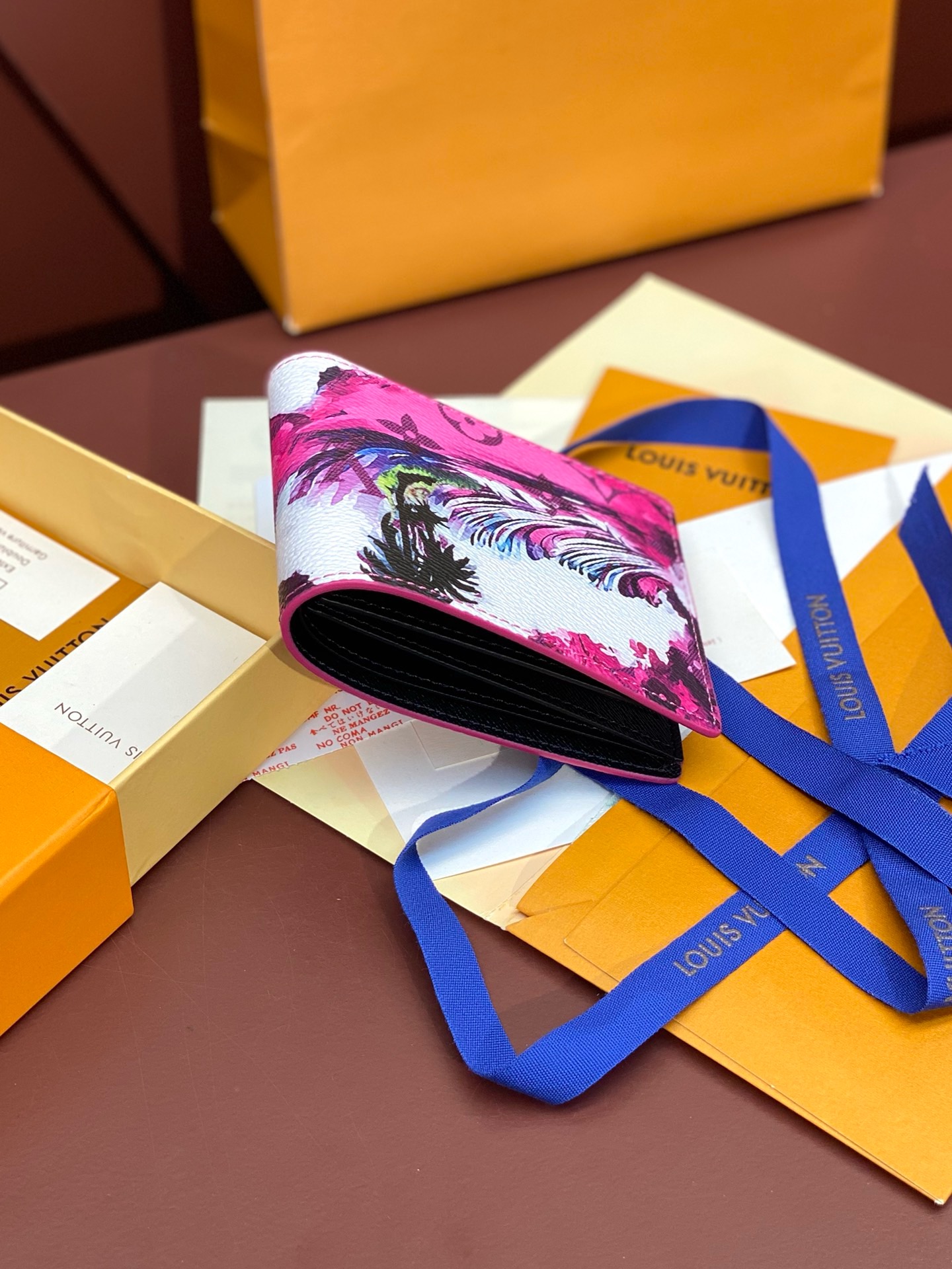 LV Men's Small Wallet Pocket Organizer