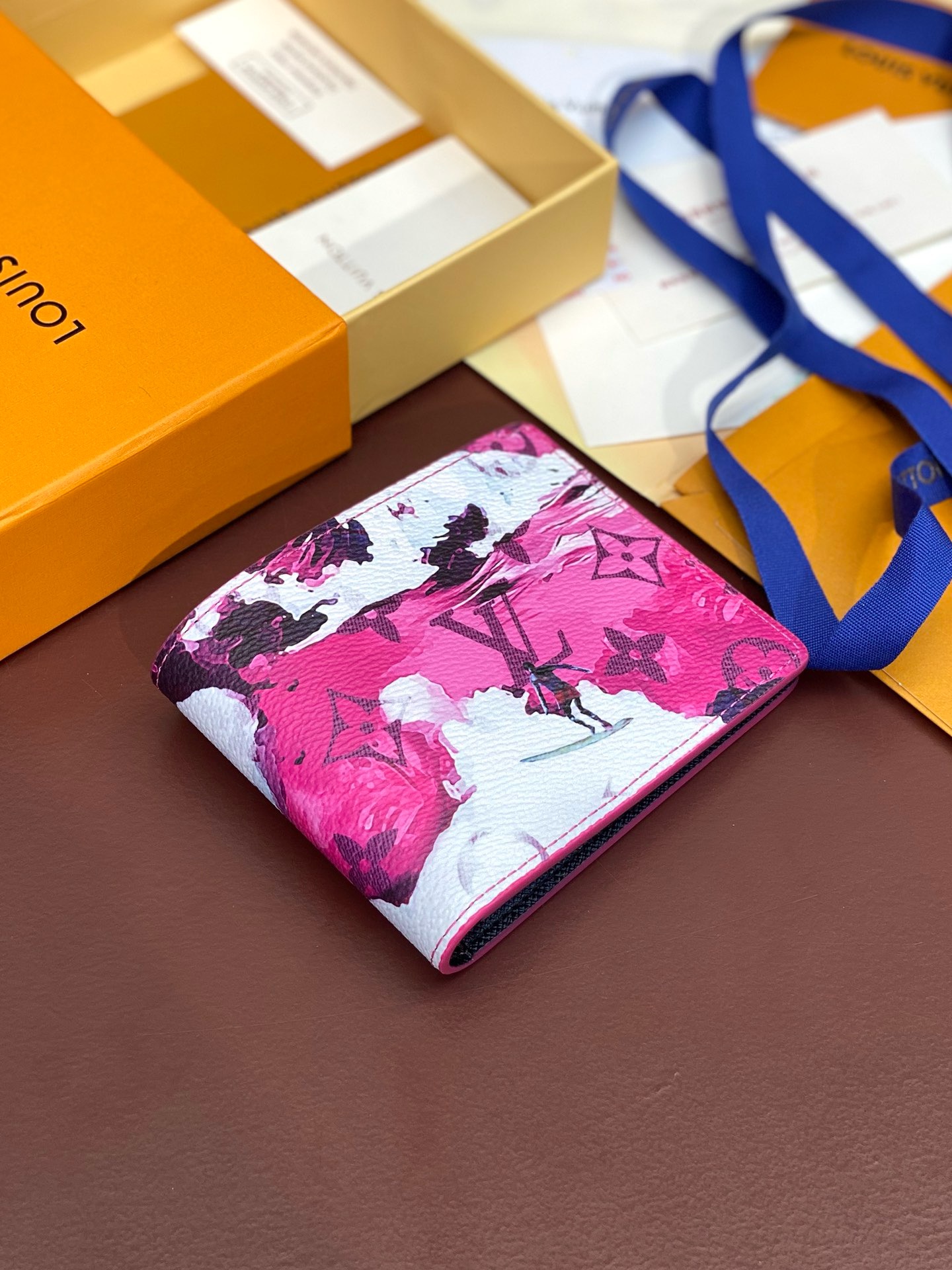 LV Men’s Small Wallet Pocket Organizer