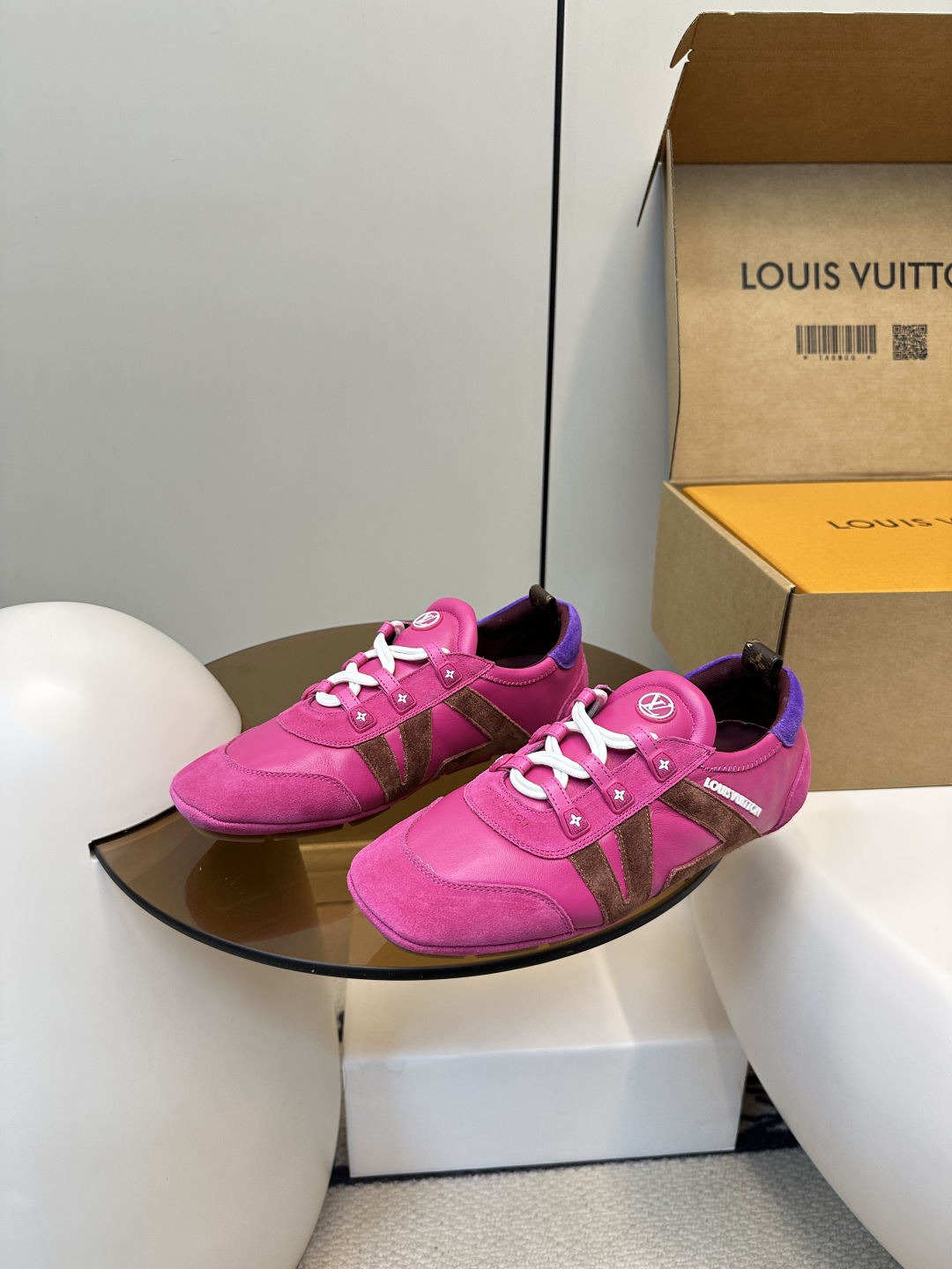 LV Sneakerina  Colors Fuchsia LV LOUIS VUITTON Women
