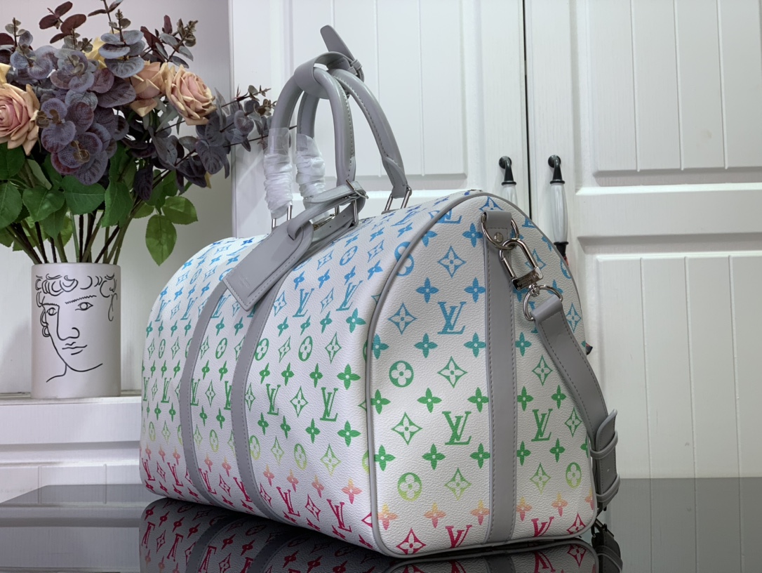 LV x TM Keepall Bandoulière 45 Other Monogram Canvas