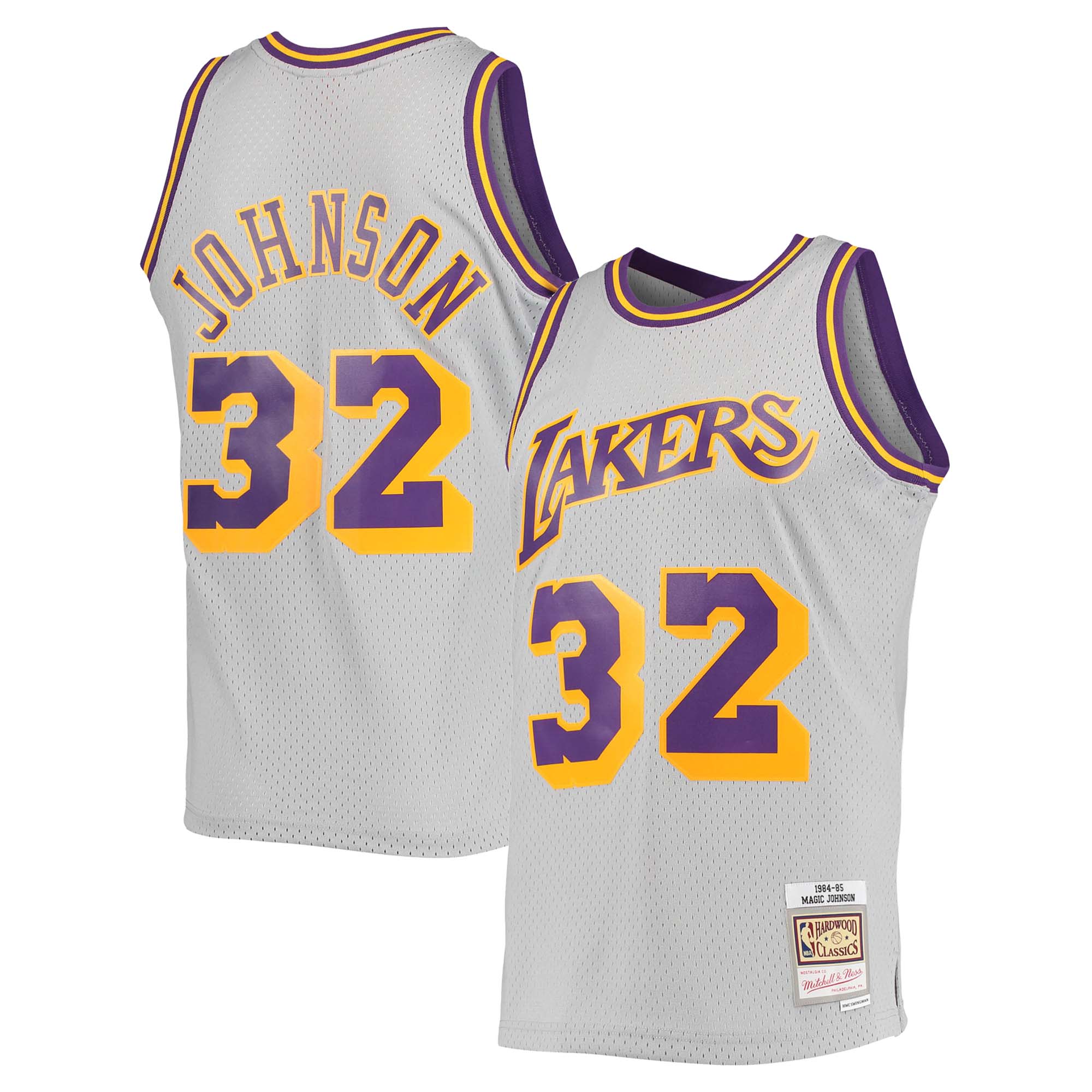 Mitchell & Ness Magic Johnson Jersey - Stunning 1984-85 Lakers Throwback