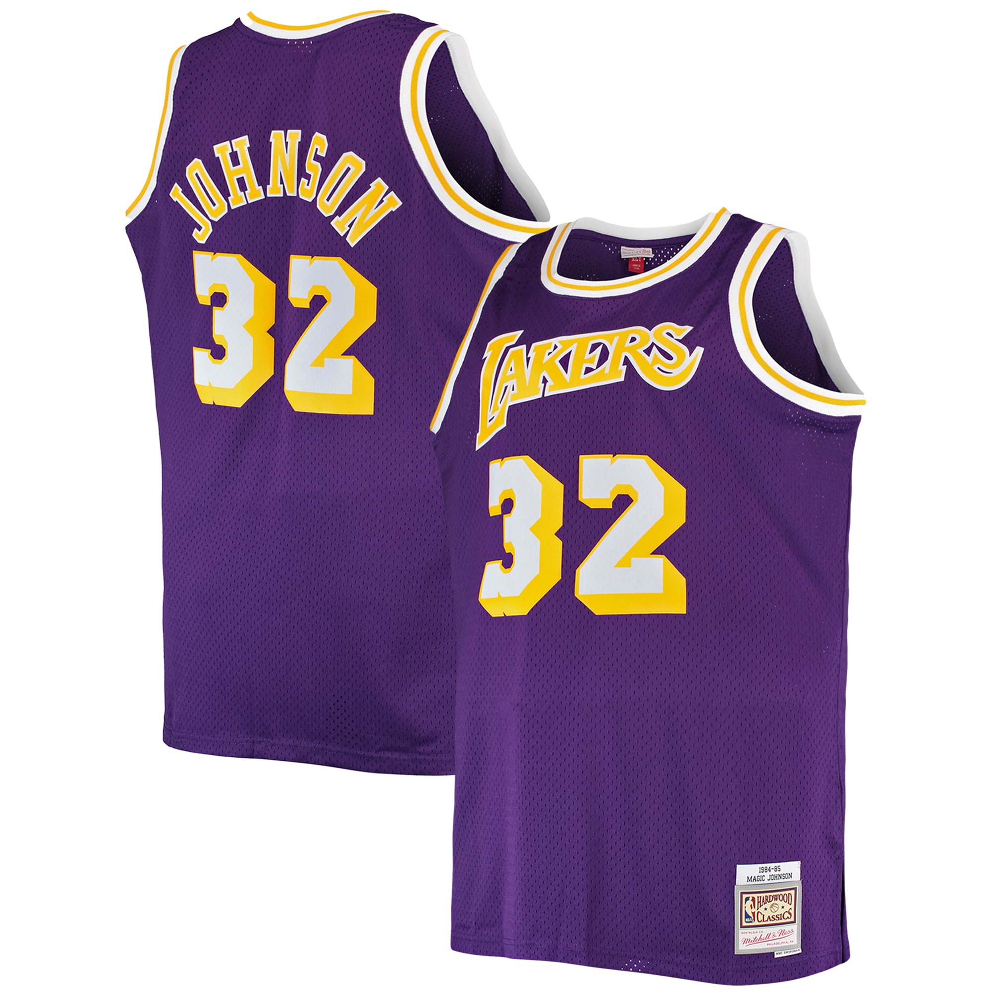 Mitchell & Ness Magic Johnson 1984/85 Ultimate Swingman Jersey