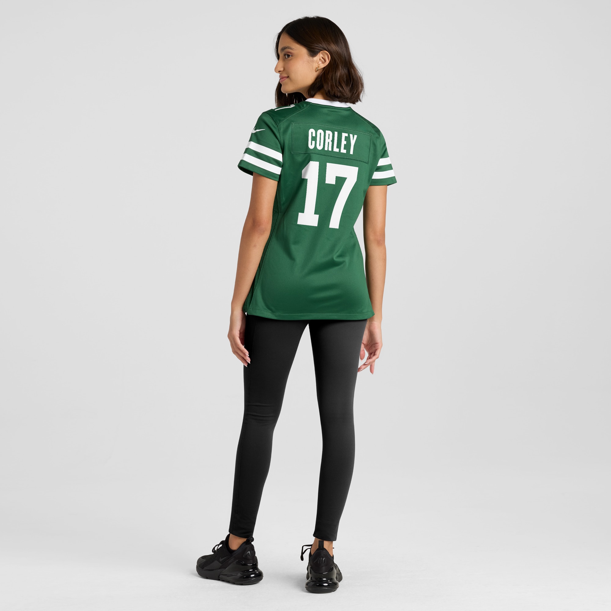 Malachi Corley New York Jets Nike Women's Team Game Jersey - Legacy Green