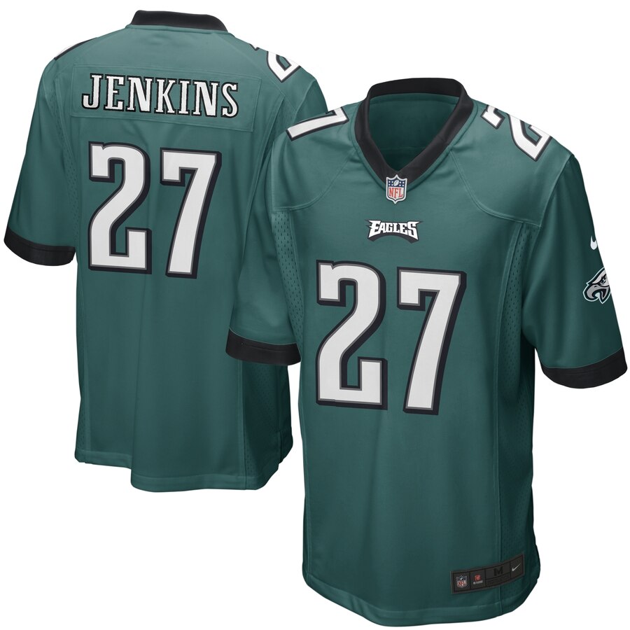 Malcolm Jenkins Philadelphia Eagles Youth Nike Team Color Game Jersey – Green