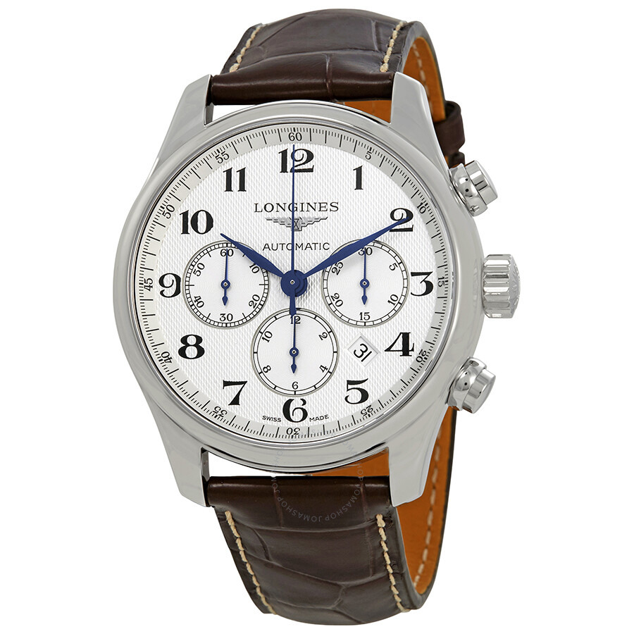 Master Collection Chronograph Automatic White Dial Men's Watch