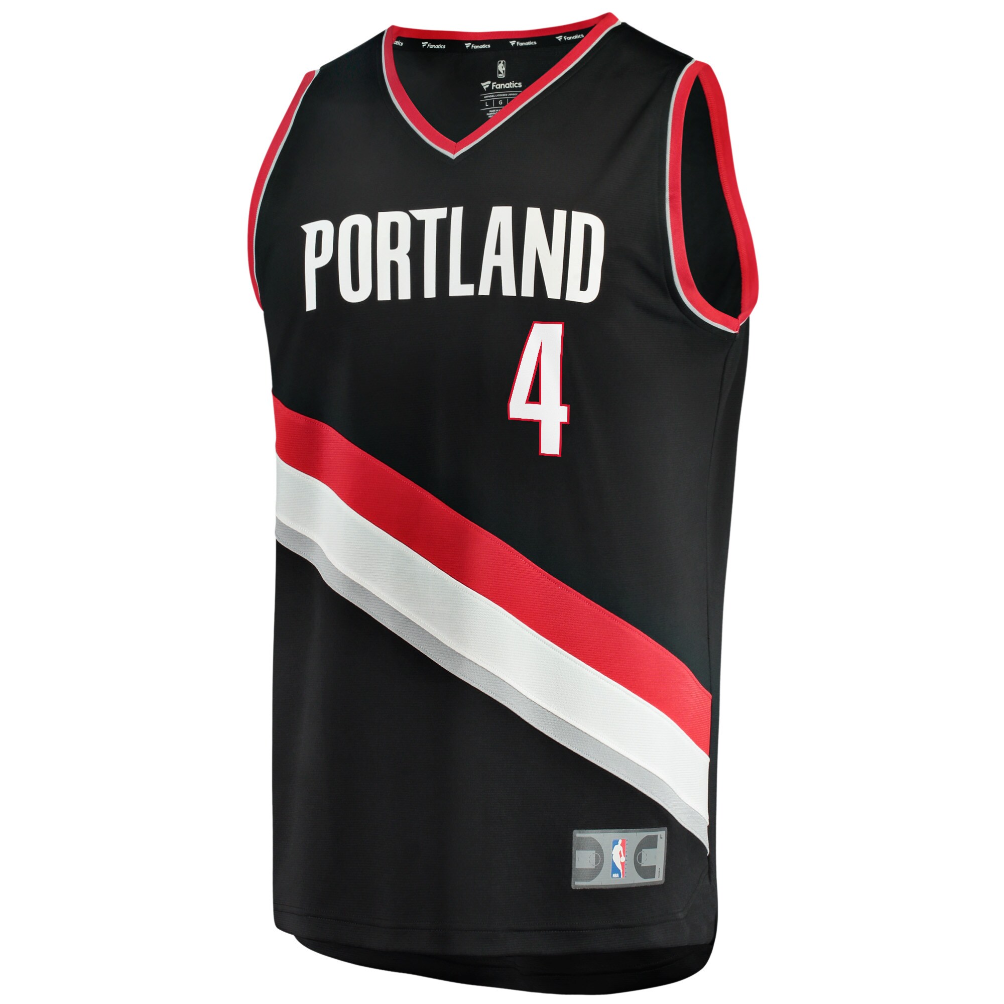 Matisse Thybulle Portland Trail Blazers Fanatics Youth Fast Break Player Jersey – Icon Edition – Black