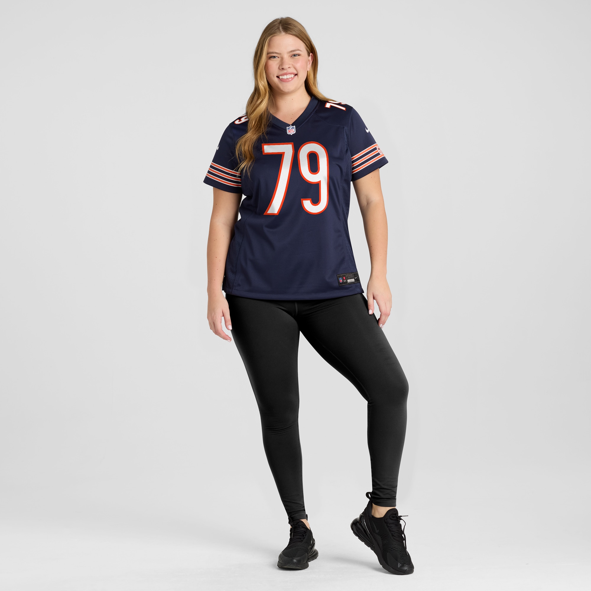 Matt Pryor Chicago Bears Nike Women's  Game Jersey -  Navy