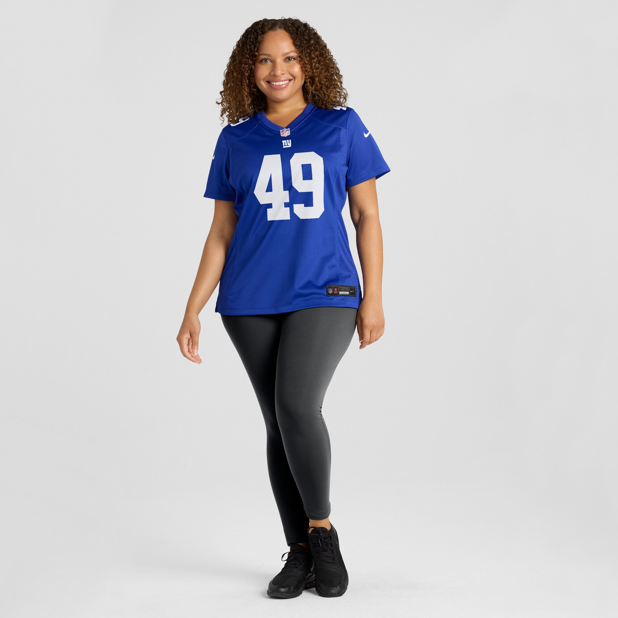 Matthew Adams New York Giants Nike Women's  Game Jersey -  Royal