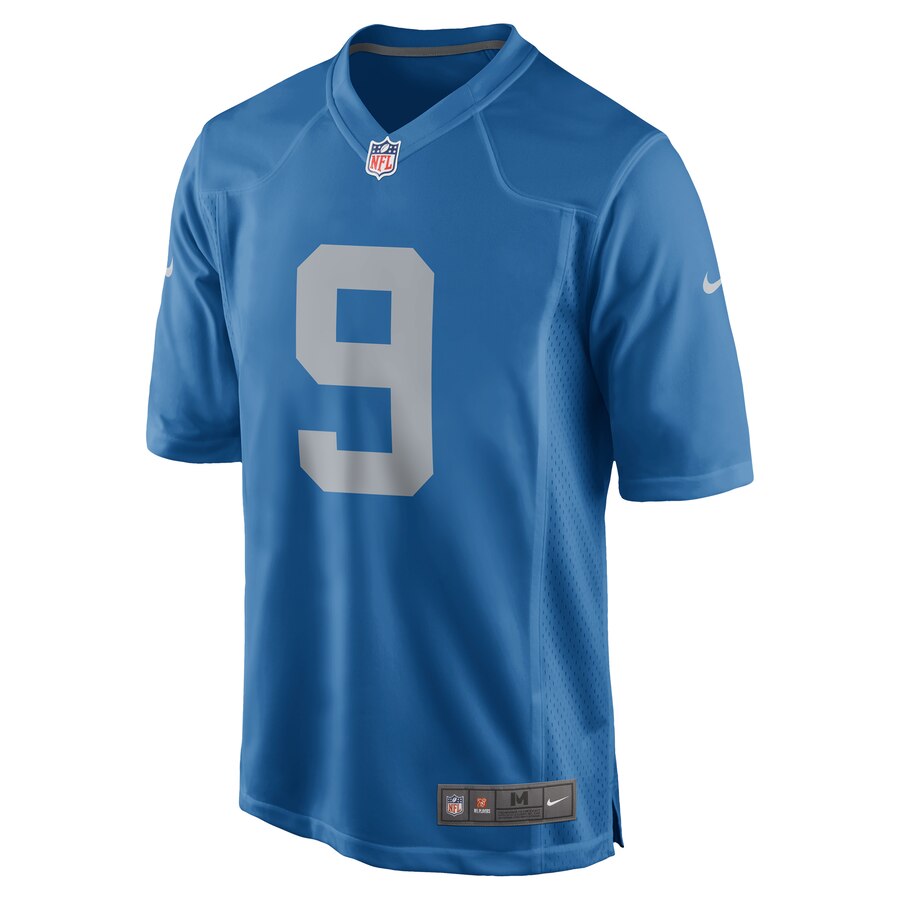 Matthew Stafford Detroit Lions Nike Youth 2017 Throwback Game Jersey - Blue