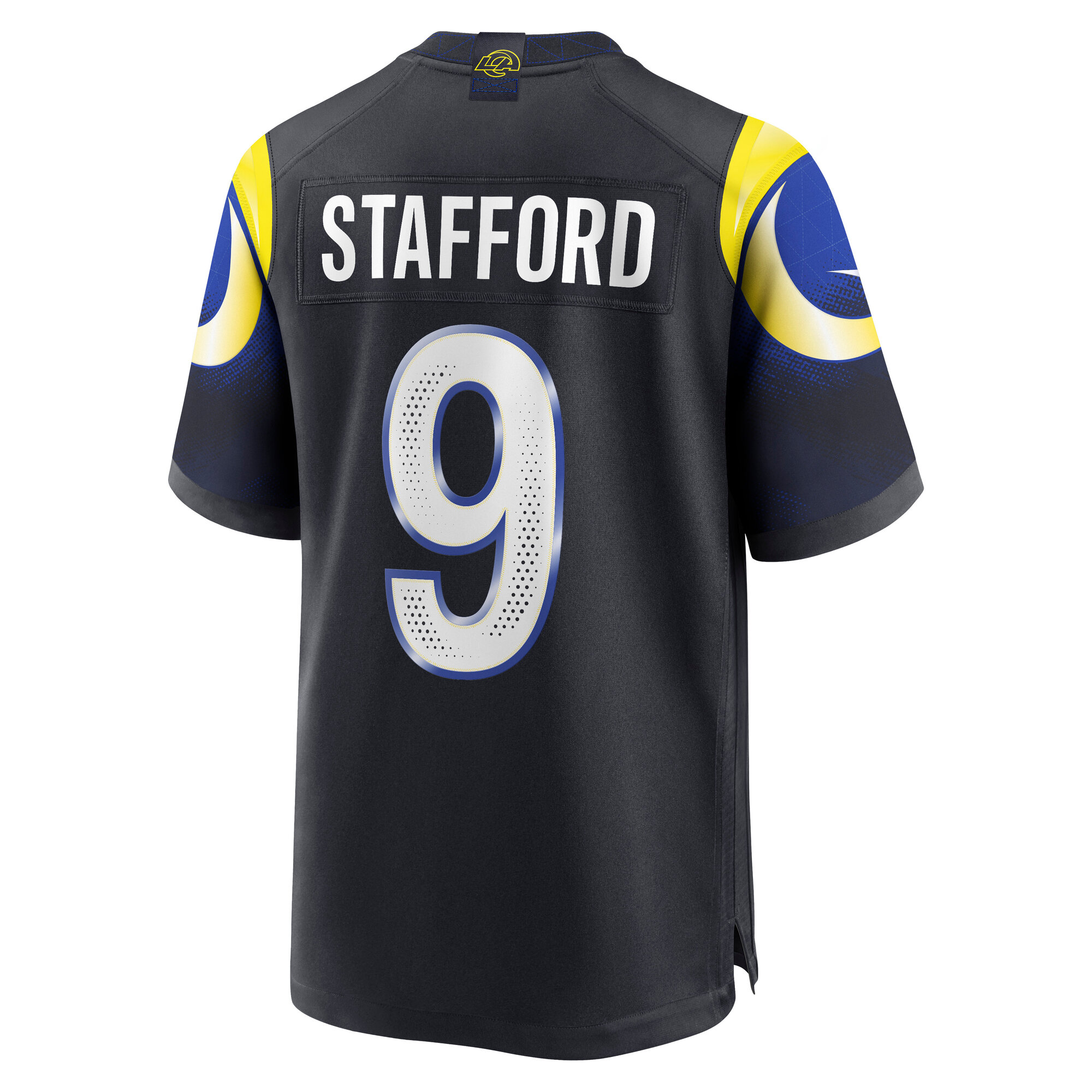 Matthew Stafford Los Angeles Rams Nike 2025 Rivalries Collection Game Jersey – Midnight Blue