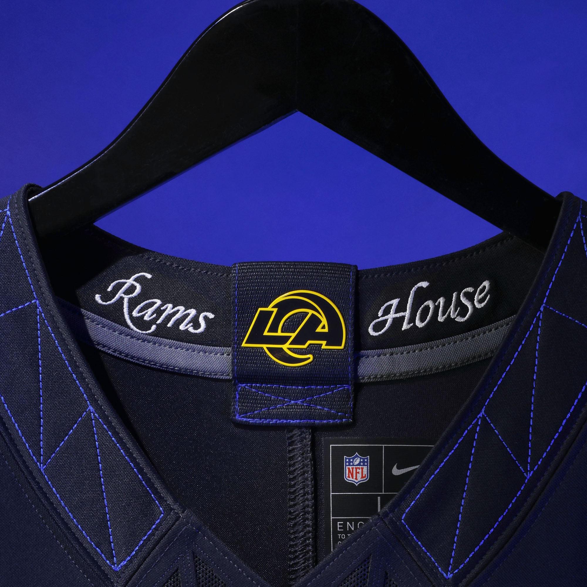 Matthew Stafford Los Angeles Rams Nike 2025 Rivalries Collection Limited Jersey – Midnight Blue
