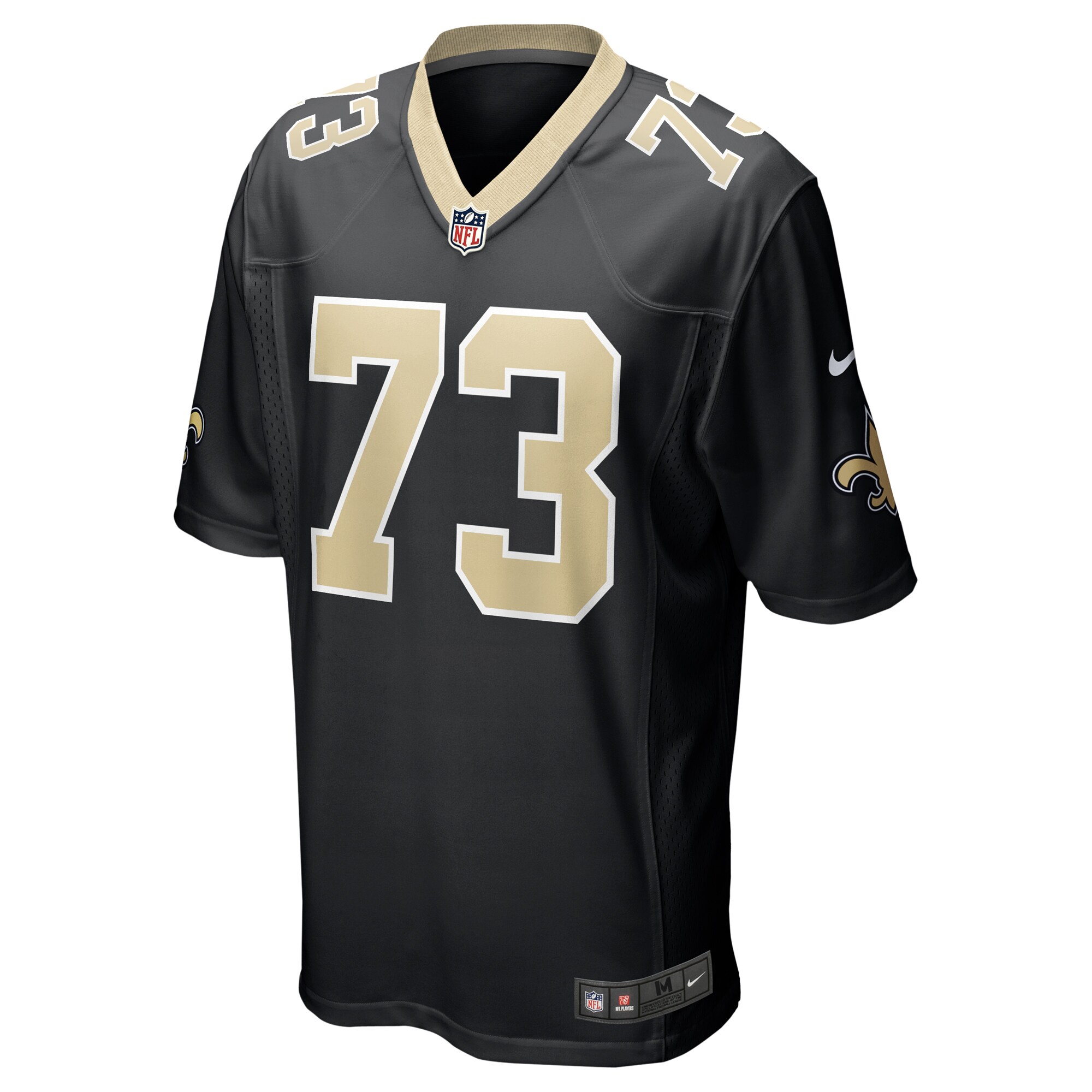 Max Garcia New Orleans Saints Nike Team Game Jersey -  Black