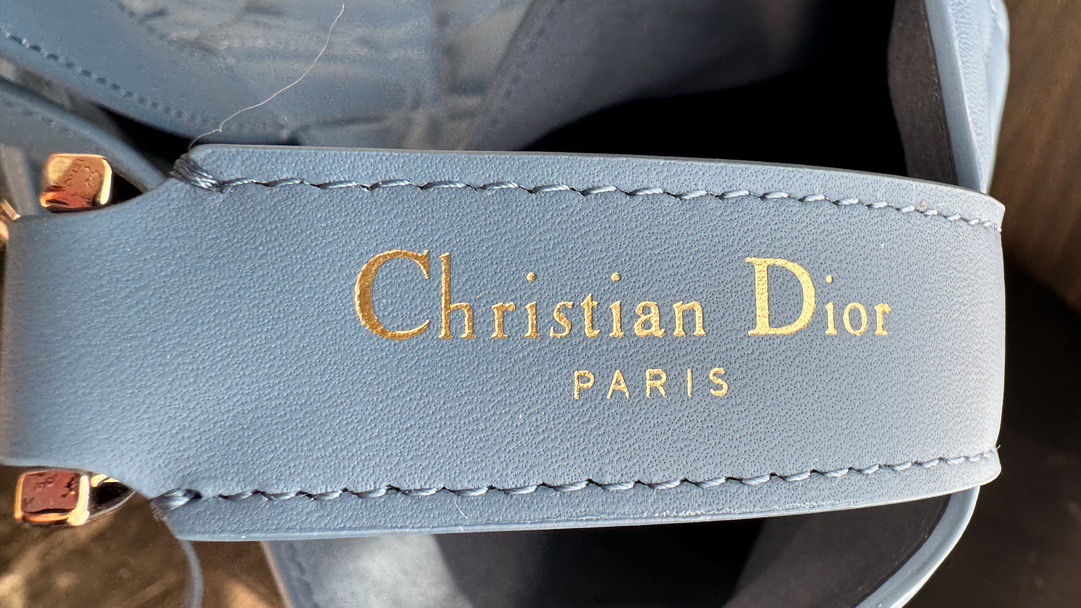 Medium Dior Toujours turquoise