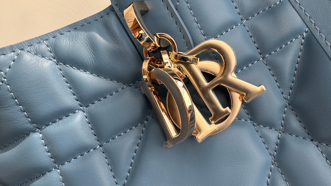 Medium Dior Toujours turquoise