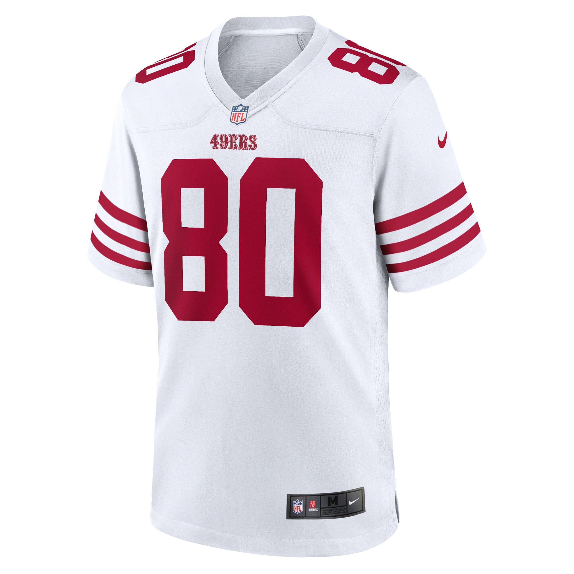 Men's San Francisco  Jerry Rice Nike White Retired Player Game Jersey