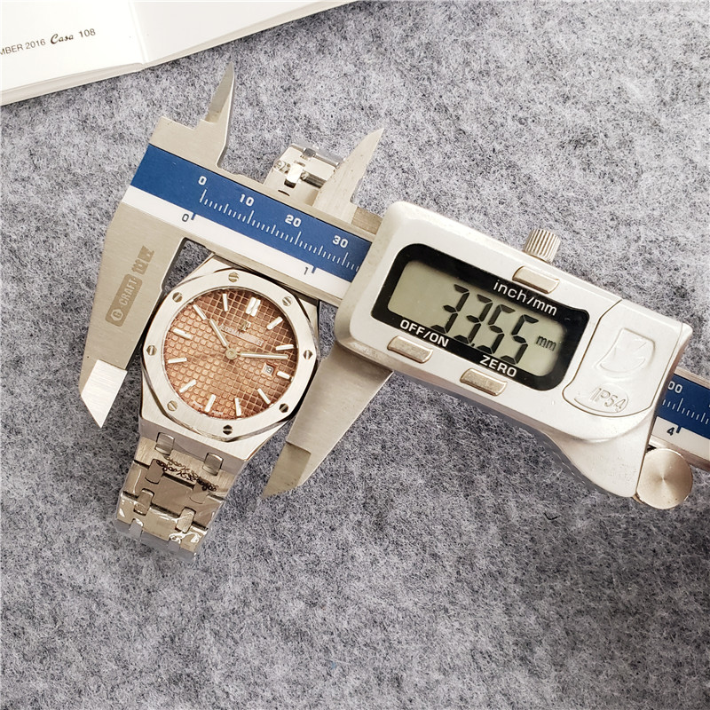 Alternative view of Audemars Piguet Brown Dial Steel - Royal Oak Edition