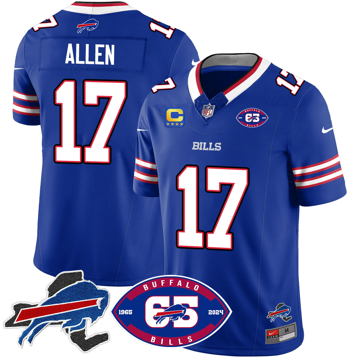 Men’s Bills 1959 – 2024 – The Bills Jersey – All Stitched