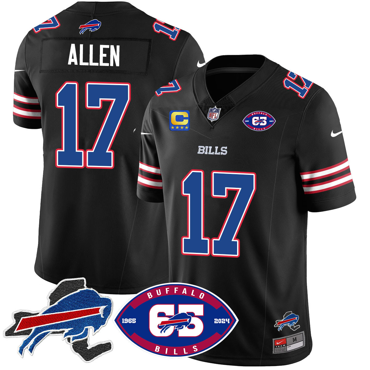 Men’s Bills 1959 – 2024 – The Bills Jersey – All Stitched