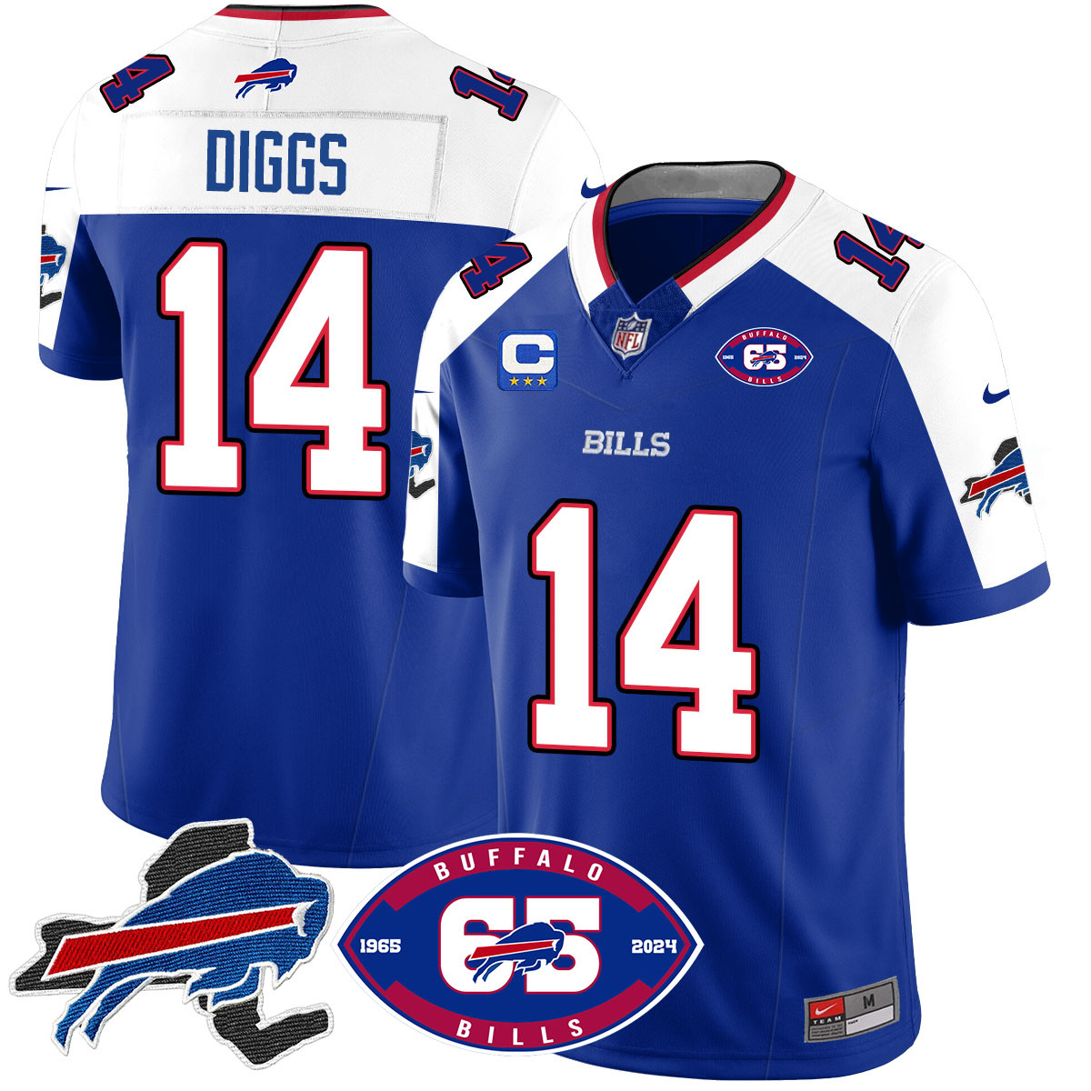 Men’s Bills 1959 – 2024 – The Bills Jersey – All Stitched