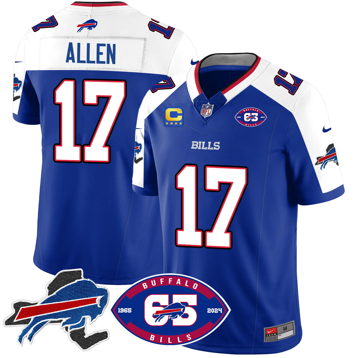 Men’s Bills 1959 – 2024 – The Bills Jersey – All Stitched