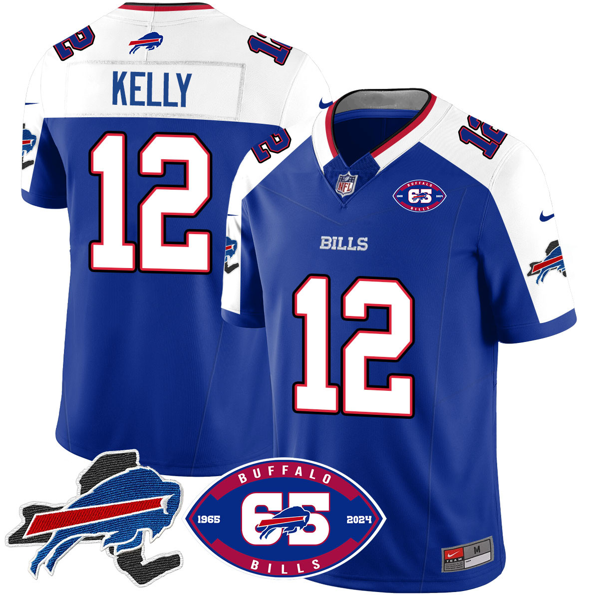 Men’s Bills 1959 – 2024 – The Bills Jersey – All Stitched