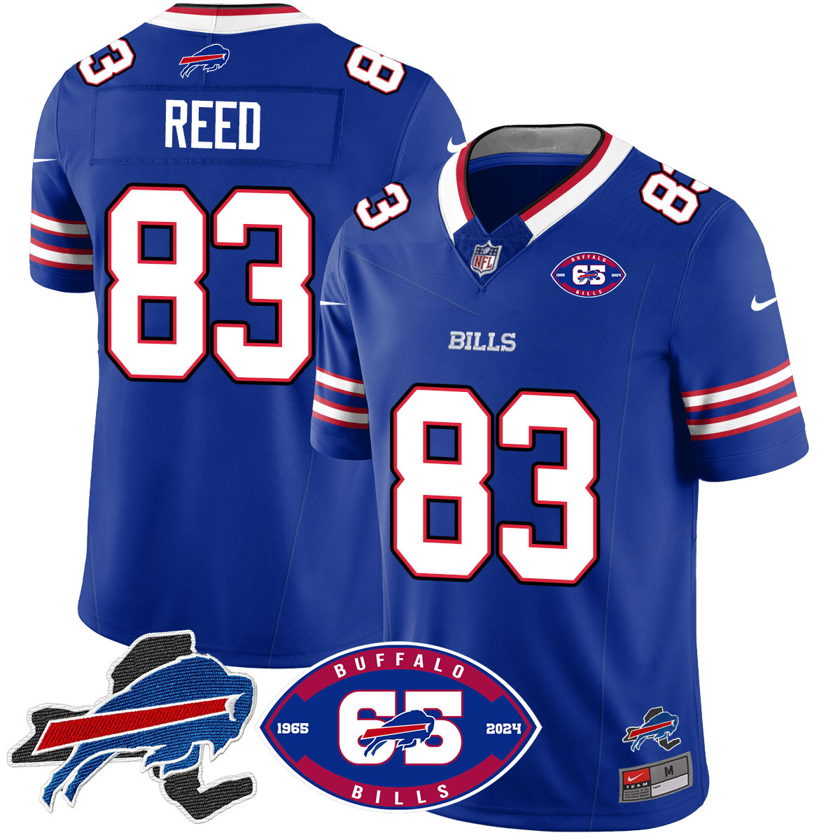Men’s Bills 1959 – 2024 – The Bills Jersey – All Stitched