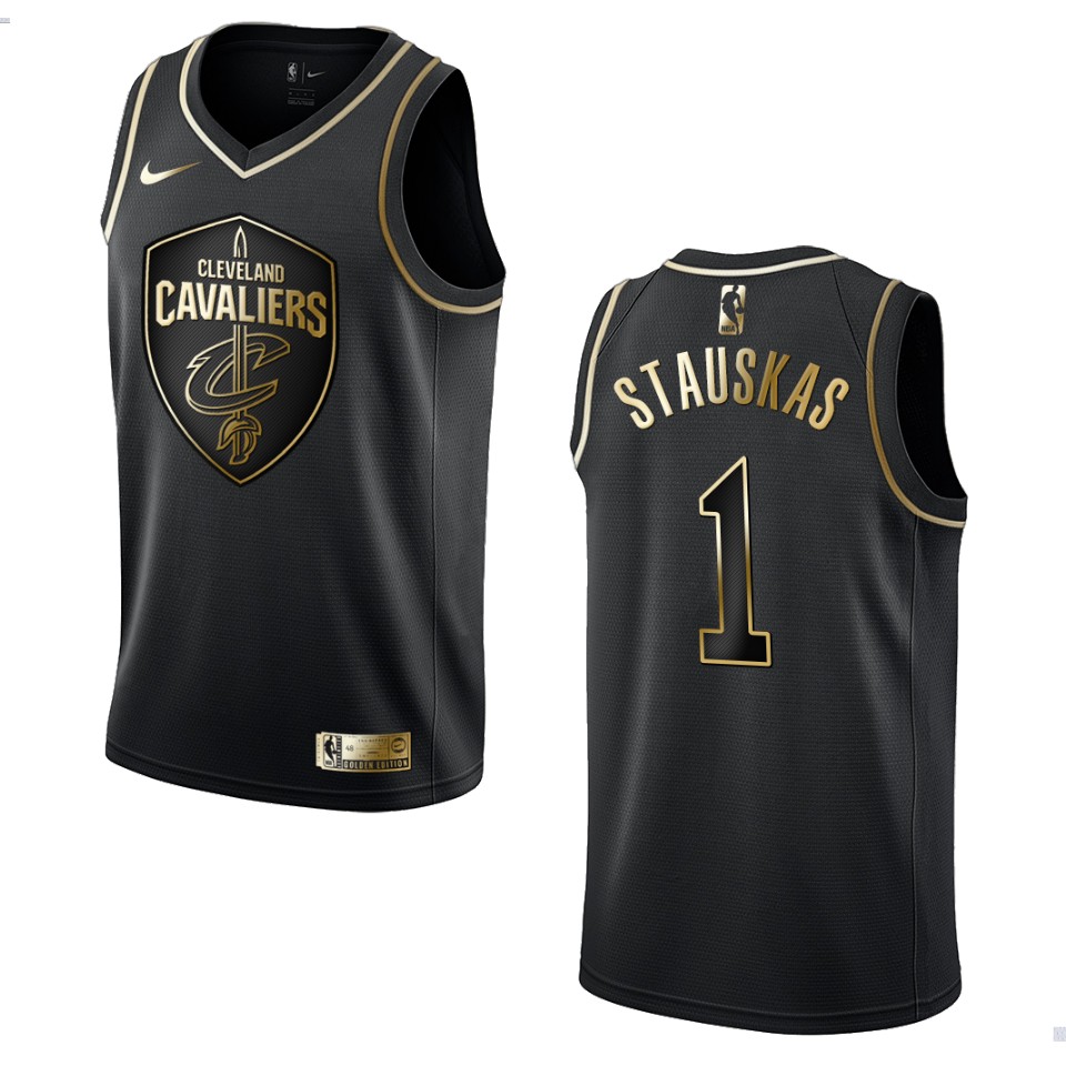 Stauskas Cavs Black Golden Jersey