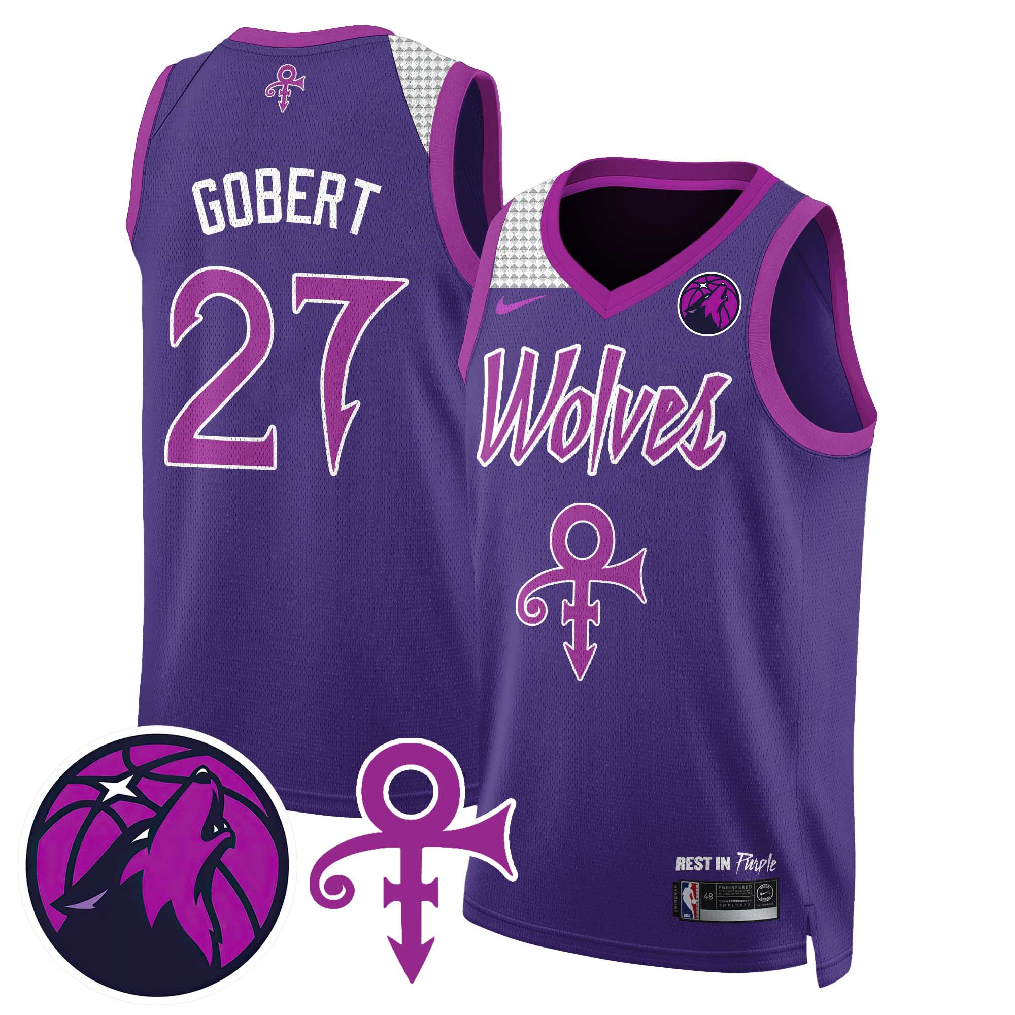 Men’s Minnesota Timberwolves Prince Jersey N1 – All Stitched 410VTTLJS022