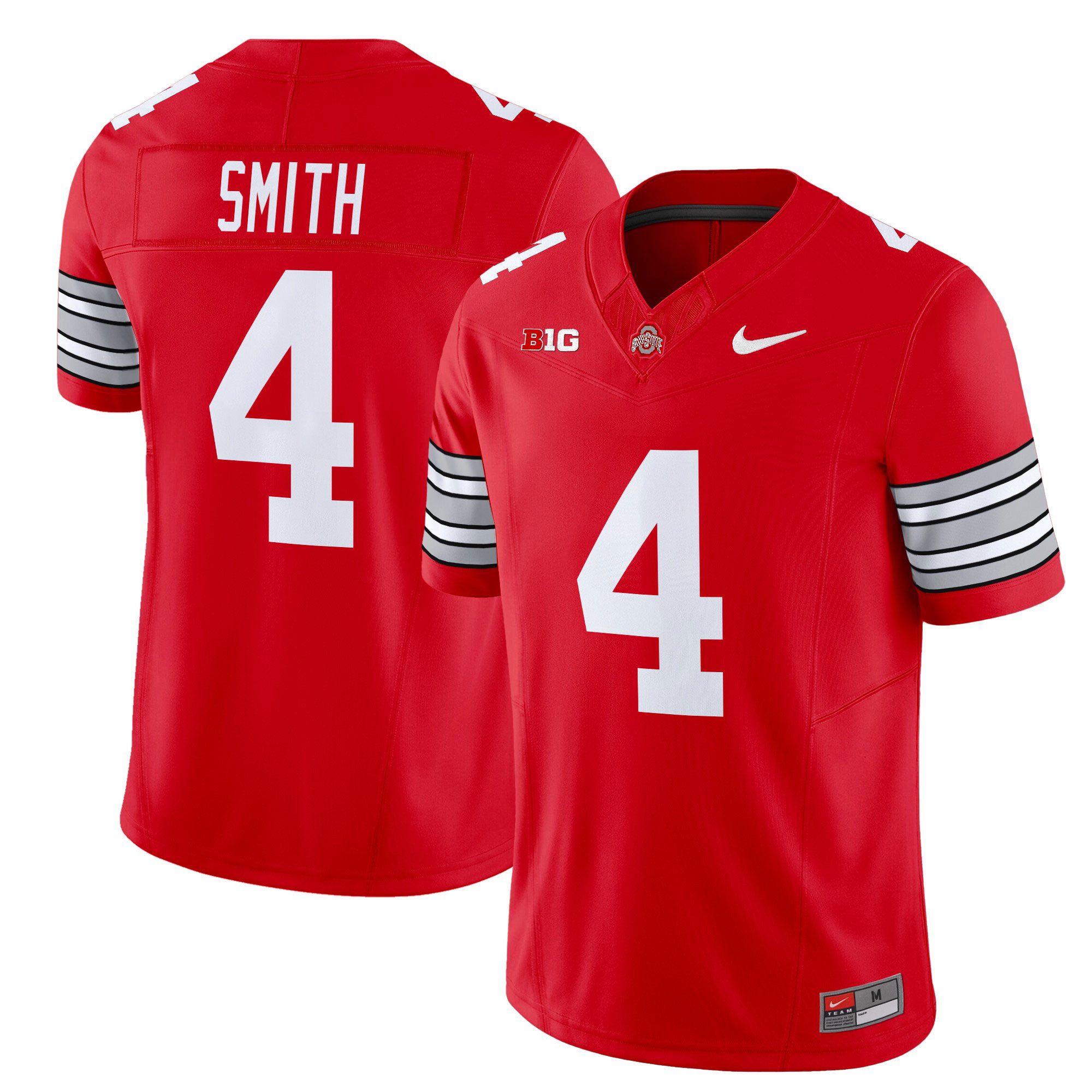 Men’s Ohio State Buckeyes ‘Heritage Stripe’ 2025/26 Vapor Limited Jersey – All Stitched