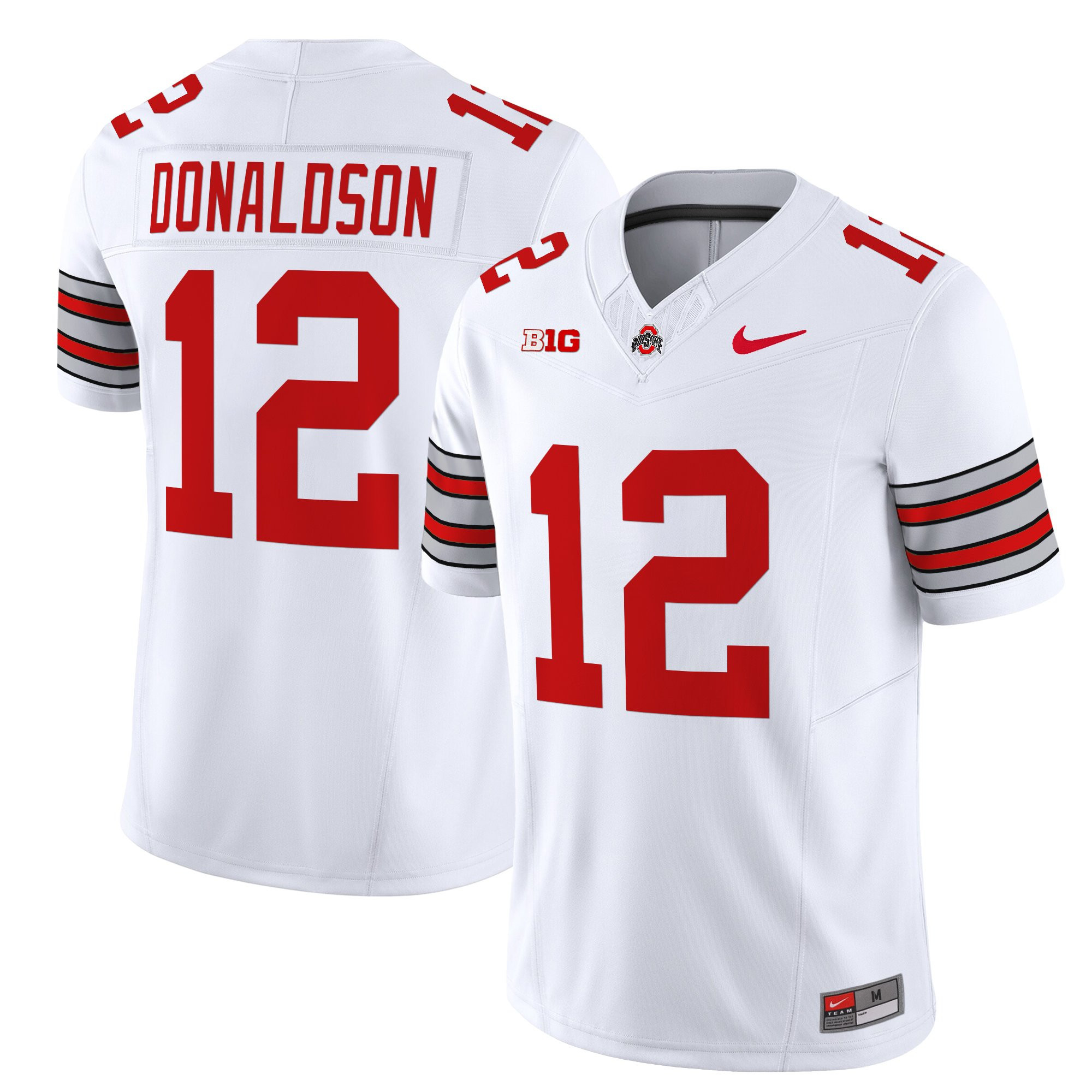 Men’s Ohio State Buckeyes ‘Heritage Stripe’ 2025/26 Vapor Limited Jersey – All Stitched