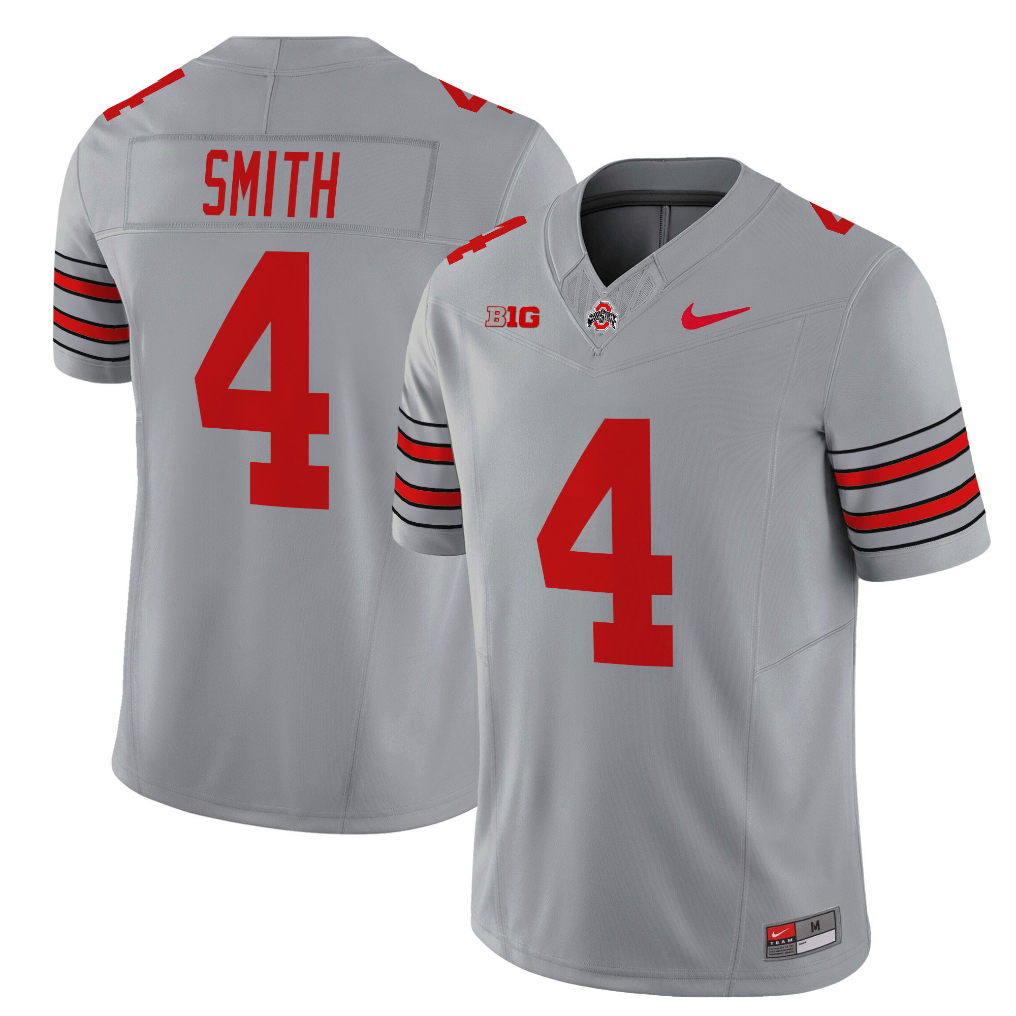 Men’s Ohio State Buckeyes ‘Heritage Stripe’ 2025/26 Vapor Limited Jersey – All Stitched
