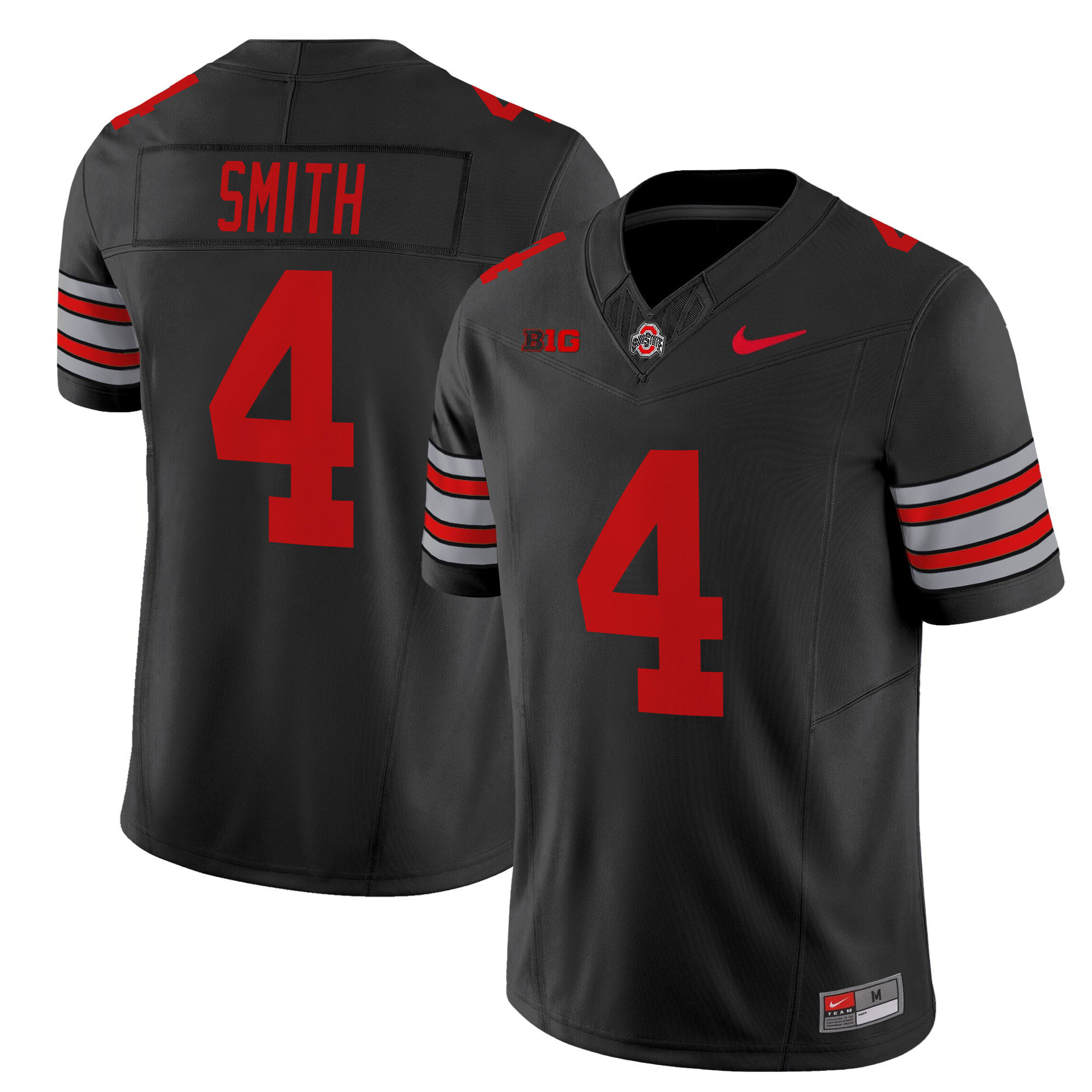 Men’s Ohio State Buckeyes ‘Heritage Stripe’ 2025/26 Vapor Limited Jersey – All Stitched