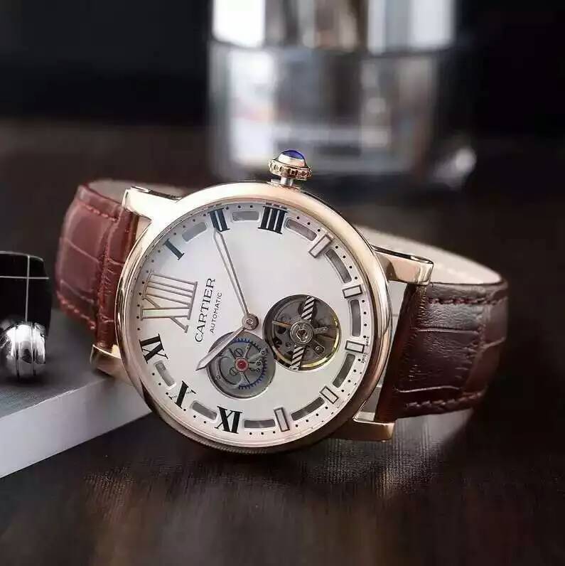 Mens Watches Mechanical 40mm Wrist Watch - Automatic Mechanical Timepiece with Stainless Steel Strap white dial