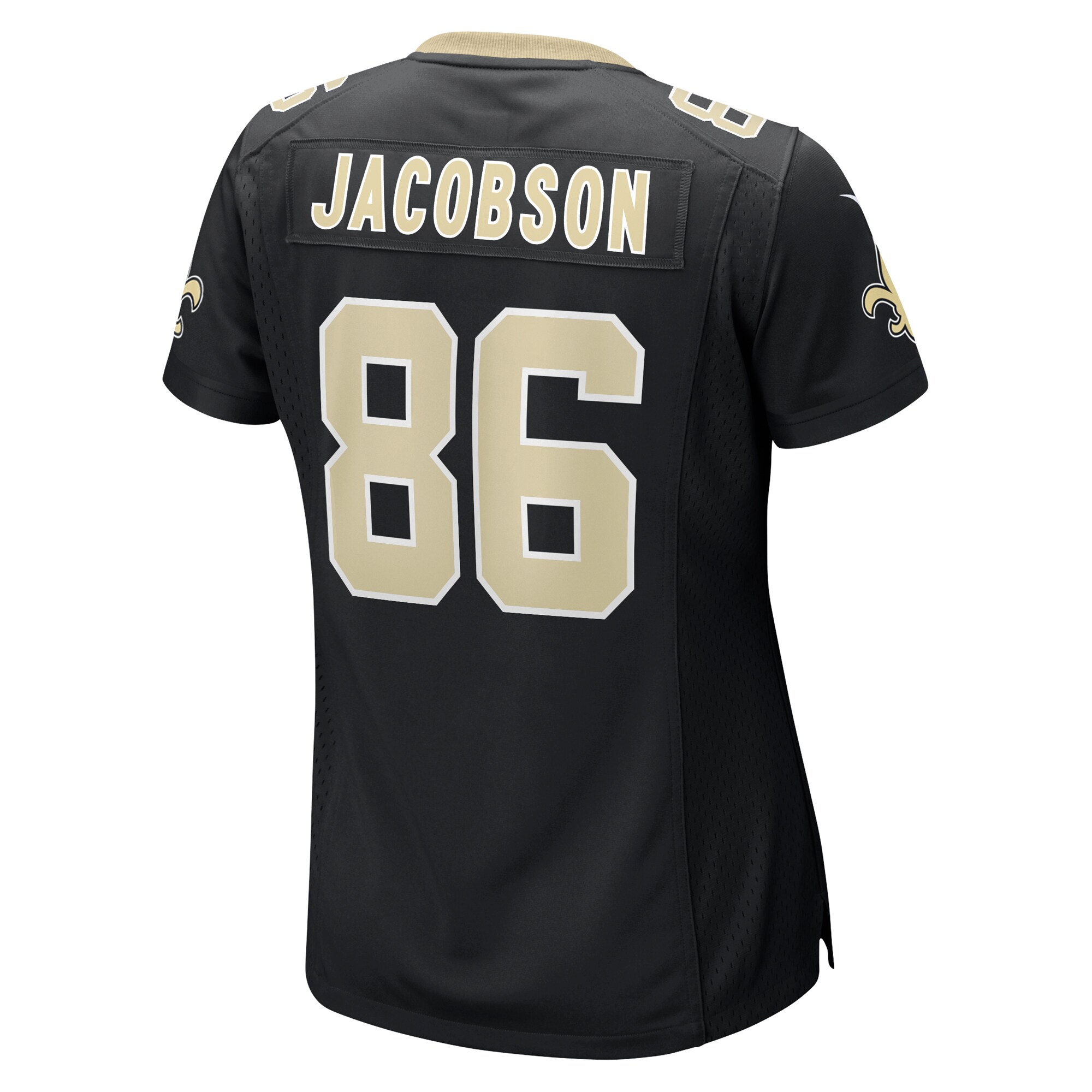 Michael Jacobson New Orleans Saints Nike Women's  Game Jersey -  Black