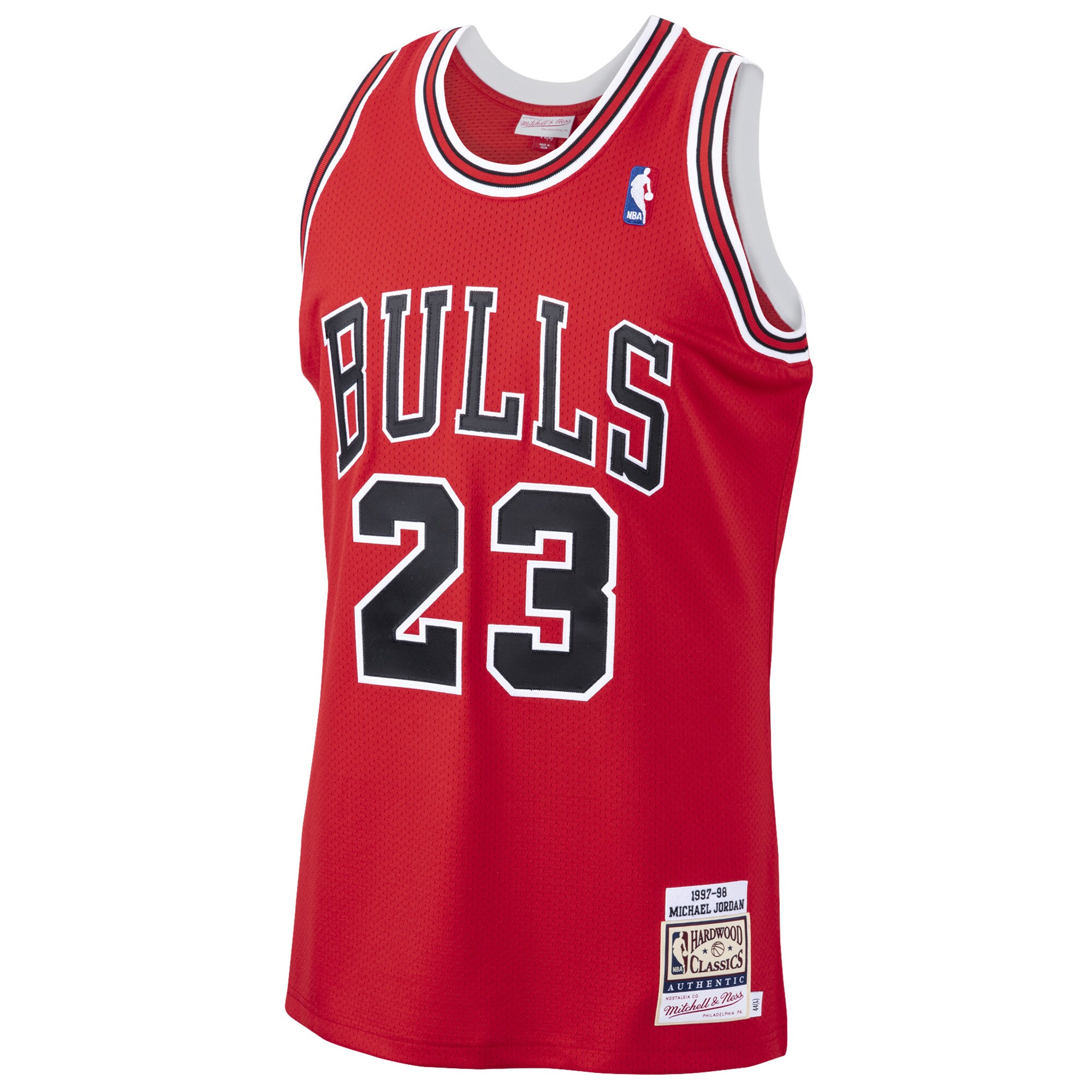 Michael Jordan Chicago Bulls Mitchell & Ness 1997-98 Hardwood Classics Authentic Player Jersey – Black