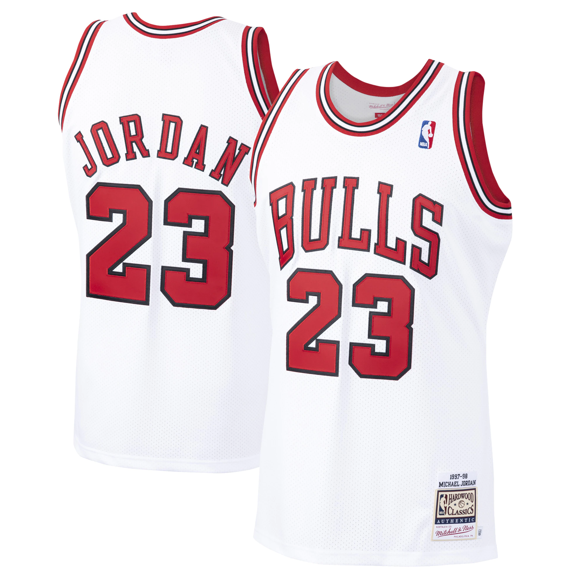 Michael Jordan Chicago Bulls Mitchell & Ness 1997-98 Hardwood Classics Authentic Player Jersey – Black