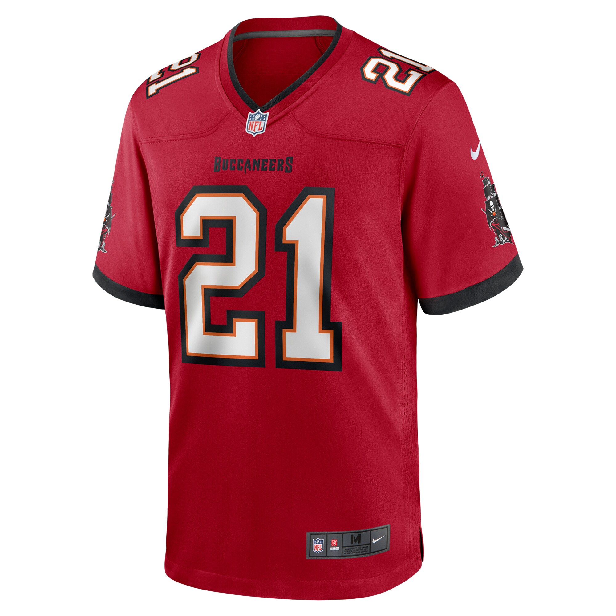 Mike Edwards Tampa Bay Buccaneers Nike  Game Jersey -  Red